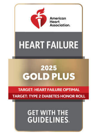 American Heart Association 2024 Get with the Guidelines Gold Plus Heart Failure