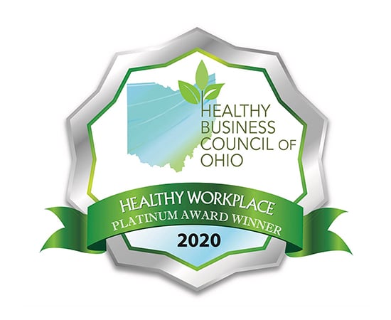 Healthy Business Council of Ohio (HBCO) Platinum Award