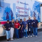 Institute 4 Hope vehicle and staff