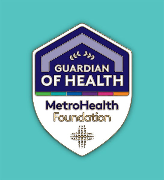 Guardians of Health pin