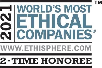 Ethisphere 2021 World's Most Ethical Companies